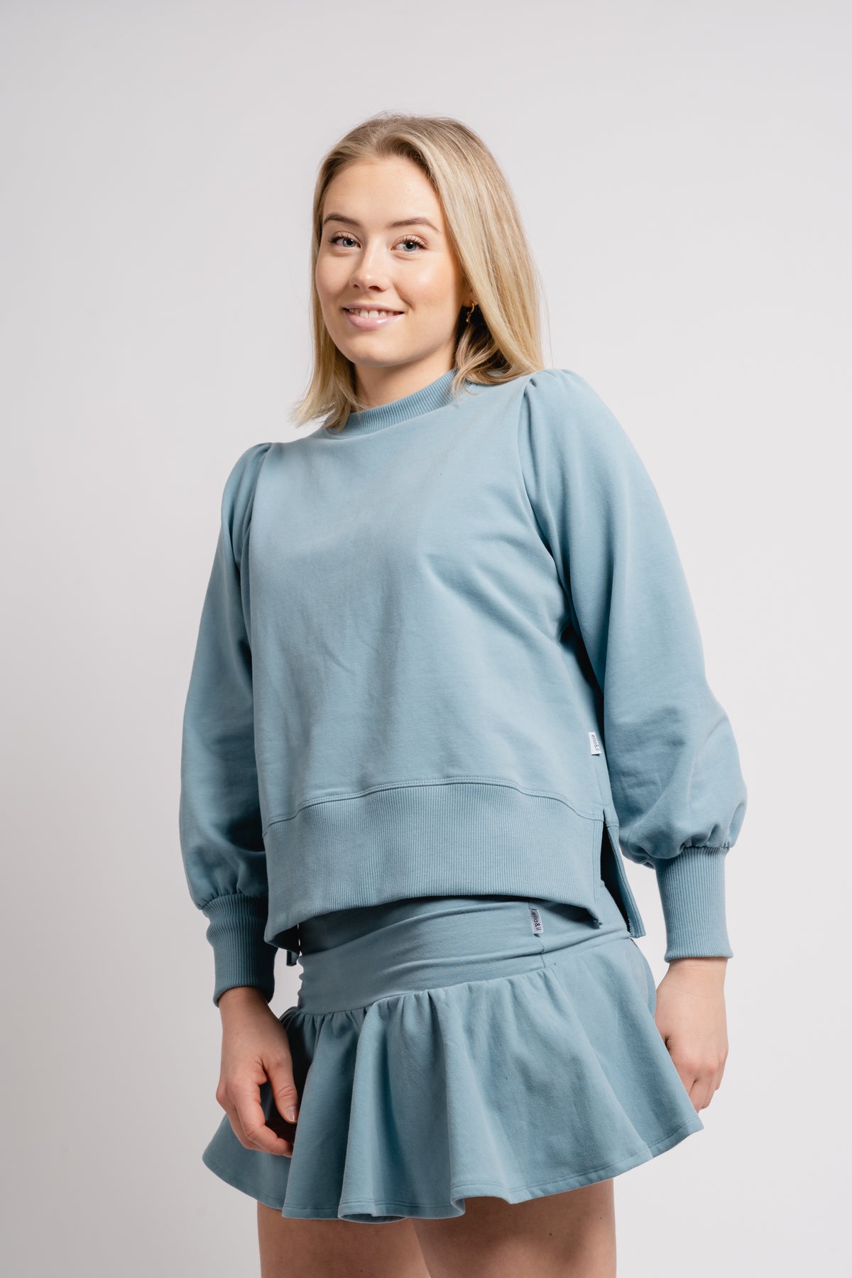 Sarena Sweater - Dusty Teal