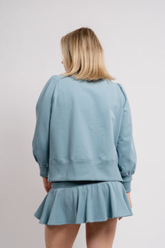 Sarena Sweater - Dusty Teal