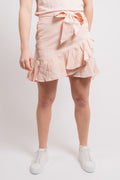Julli Linen Skirt - Dusty Pink