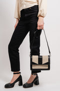 Jane Cross Bag - Black/Offwhite