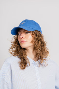 Cotton Twill Cap - Lapis Blue