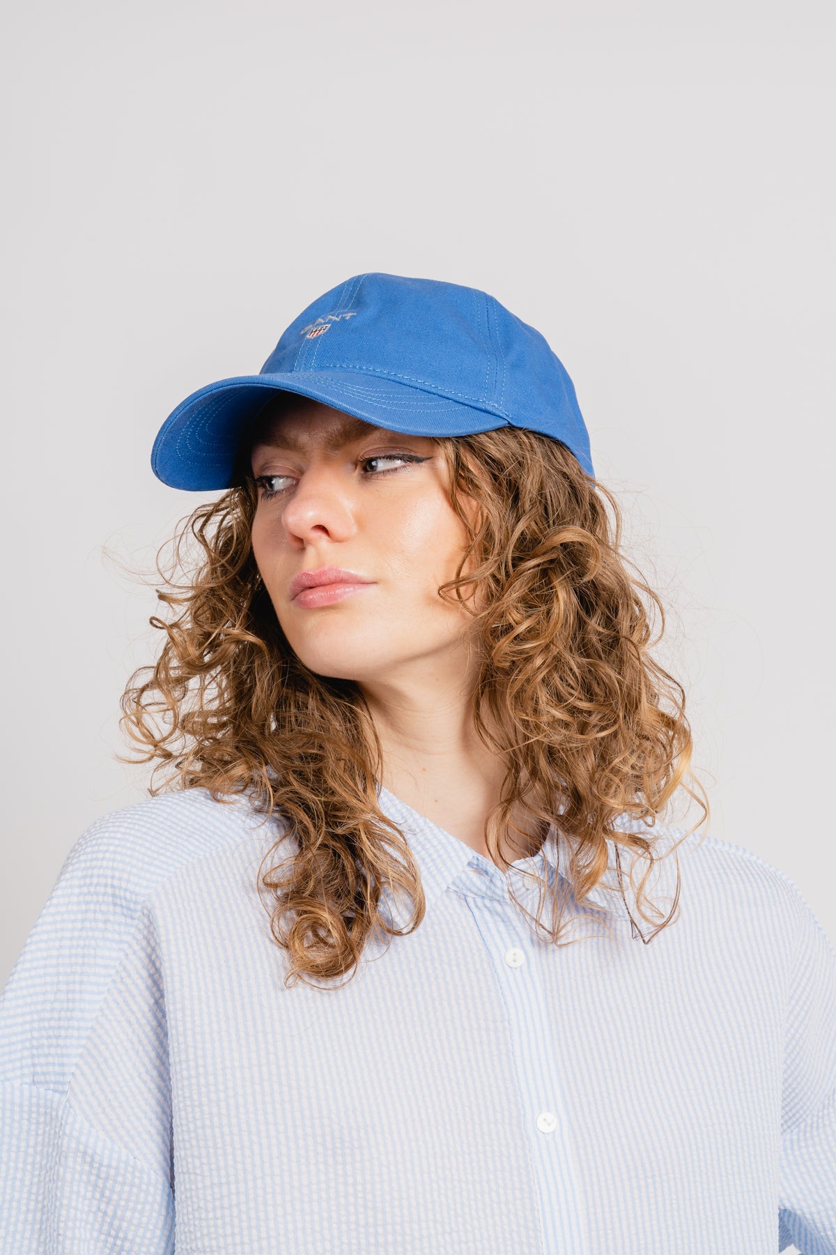 Cotton Twill Cap - Lapis Blue