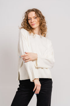 Dalinda Rachelle Pullover - Egret