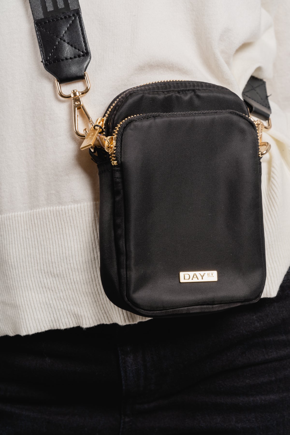 Day Re-Logo Band Compact Mini - Svart