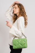 Brynn Chain Bag - Lush Green/Silver