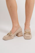 8781 Velour Morsetti Gold - Ivory