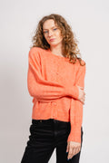 Line Hope Cardigan - Rose Mel