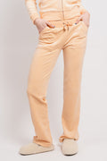 Del Ray Classic Velour Pant Pocket - Beach Sand