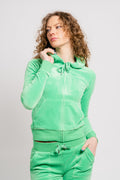 Robertson Classic Velour Zip Hoodie - Andean Toucan
