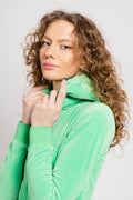 Robertson Classic Velour Zip Hoodie - Andean Toucan