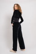 Bexley Monogram Wide Leg - Black