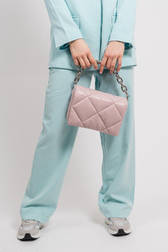 Brynn Chain Bag - Pink Cream/Silver