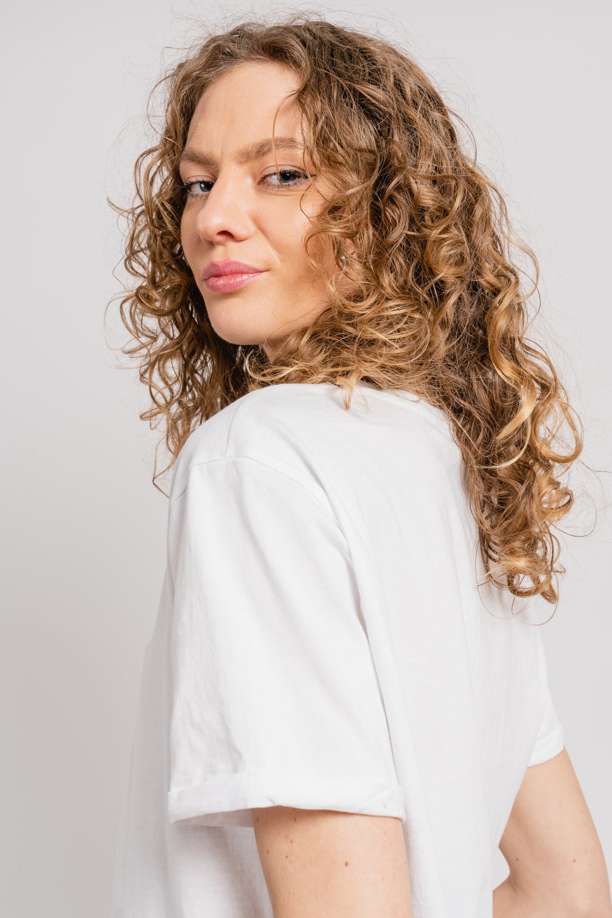Terina Organic Tee - Bright White