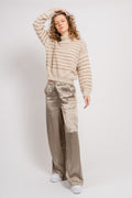 Ciri - Lt Beige Melange/ Brown