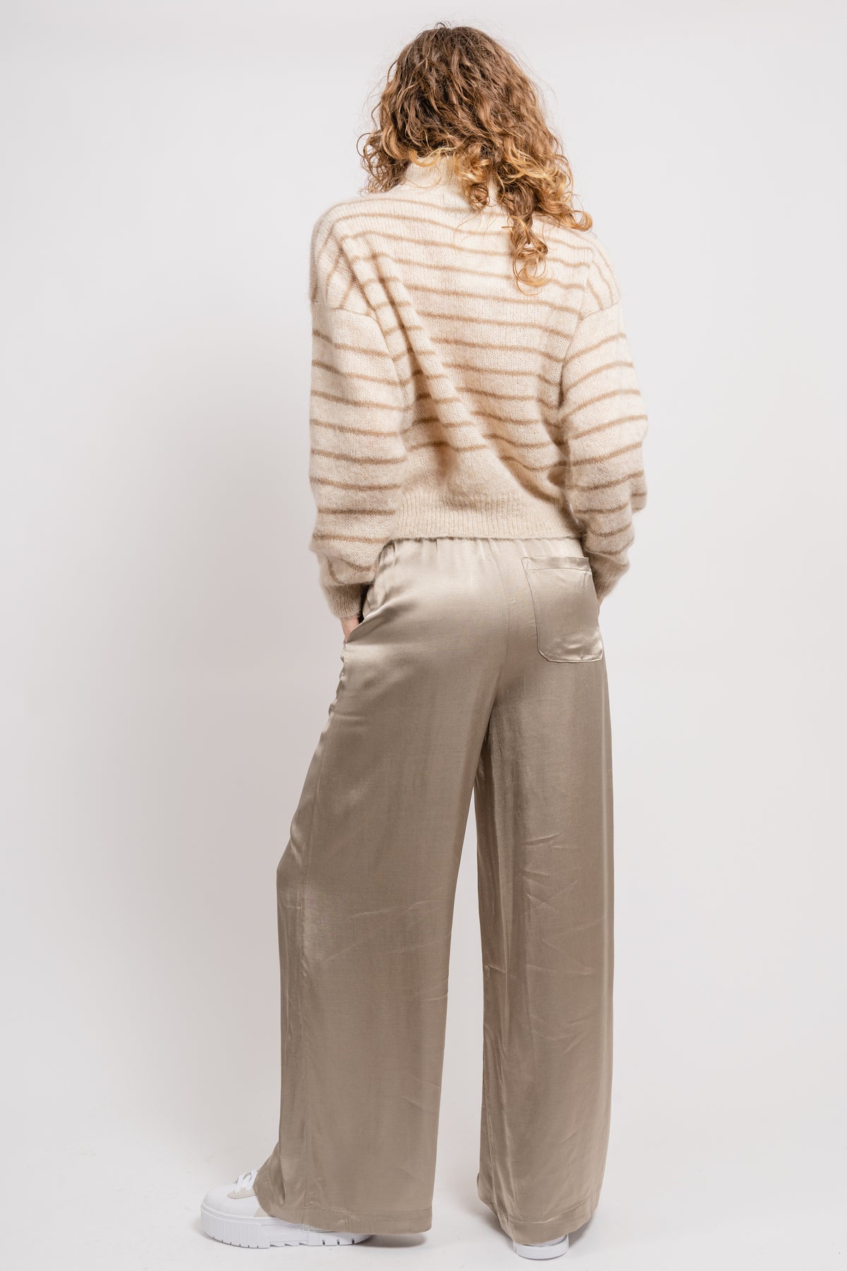 Ciri - Lt Beige Melange/ Brown