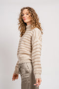 Ciri - Lt Beige Melange/ Brown