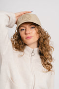 Tonal Embroidery Cap - Concrete Beige