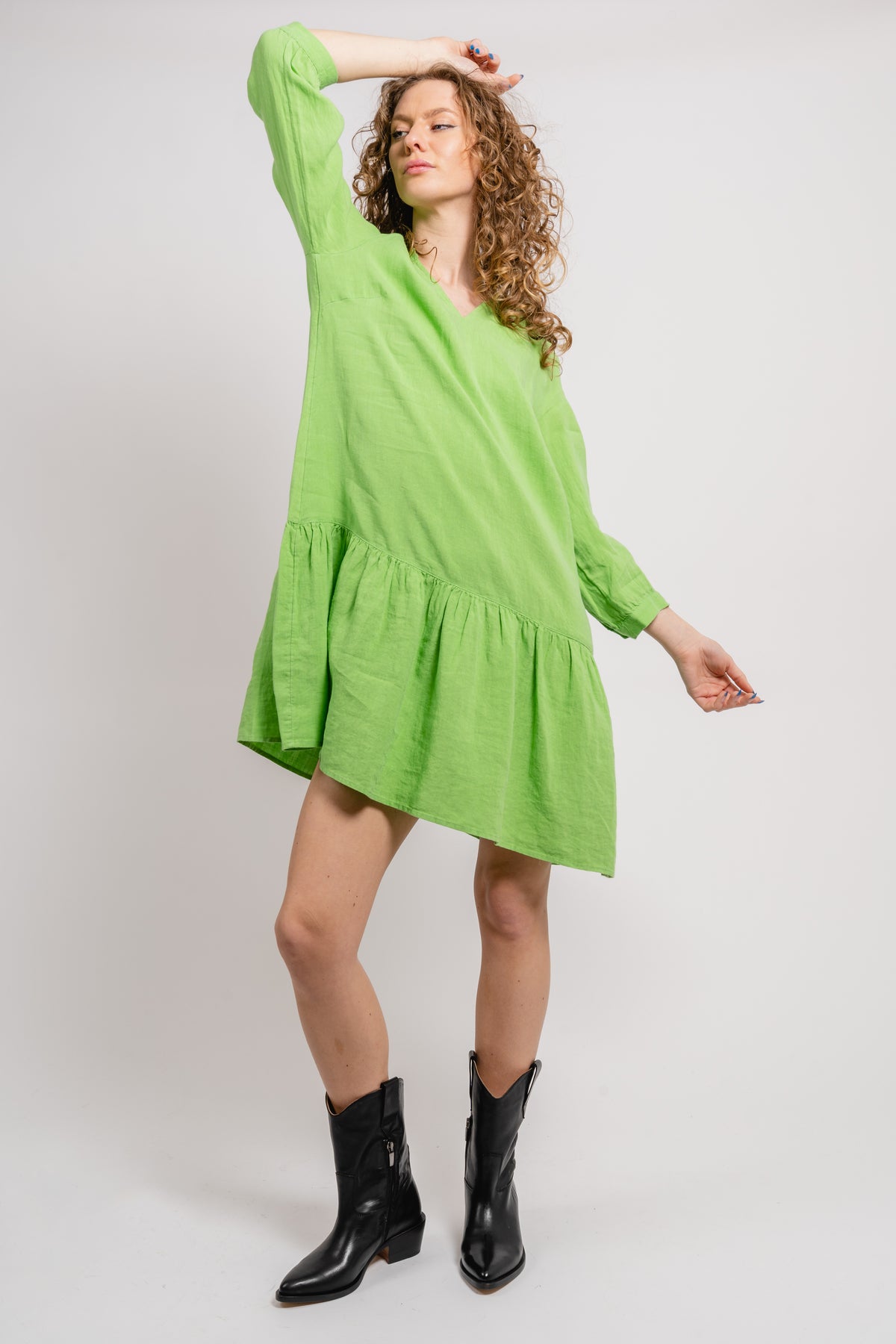 ChaniaPW Dress - Grass Green