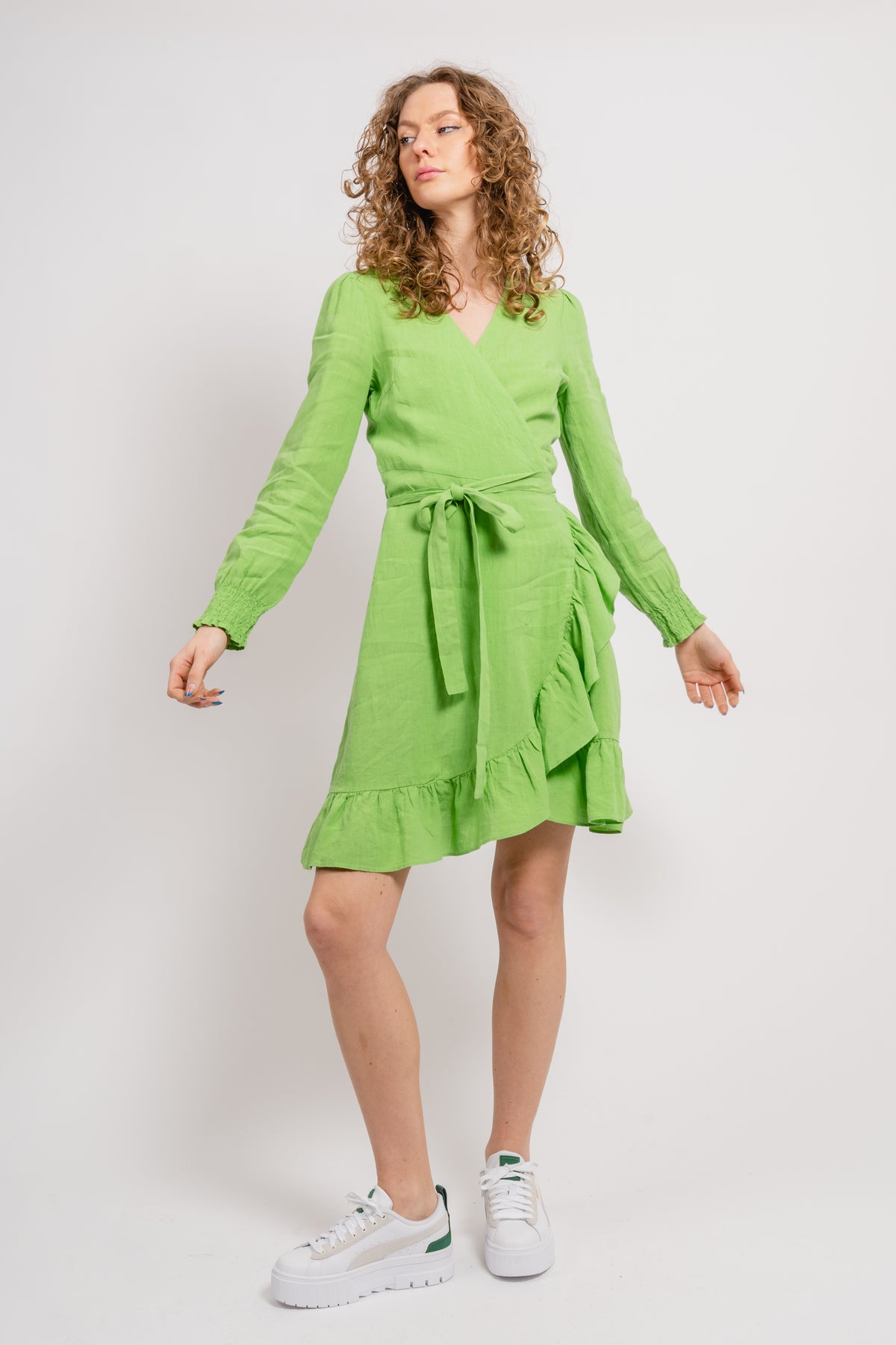 SolPW Dress - Grön