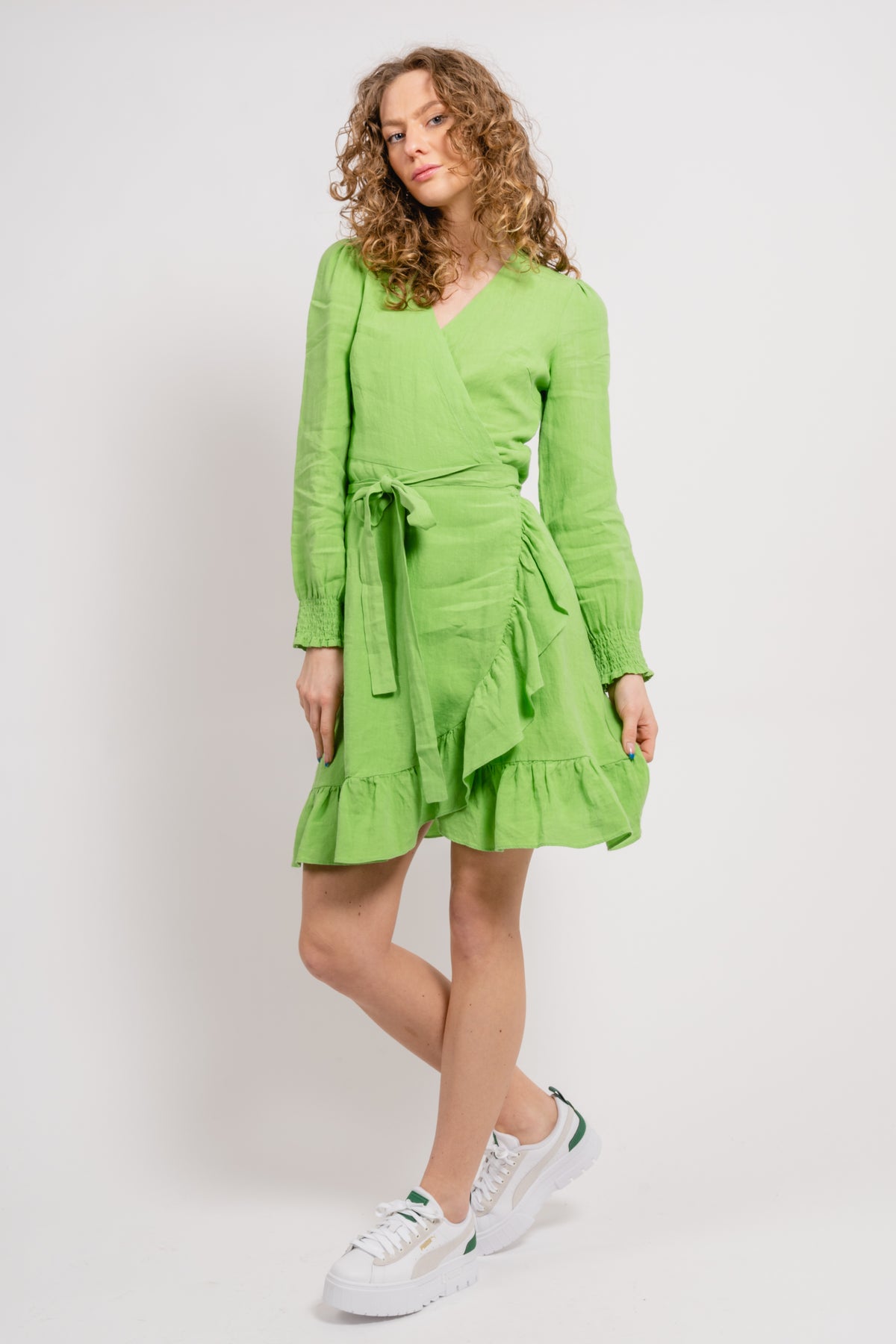 SolPW Dress - Grön