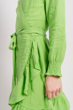 SolPW Dress - Grass Green