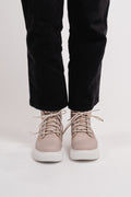 Greyfield Fabric Boot - Light Beige Canvas