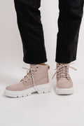 Greyfield Fabric Boot - Light Beige Canvas
