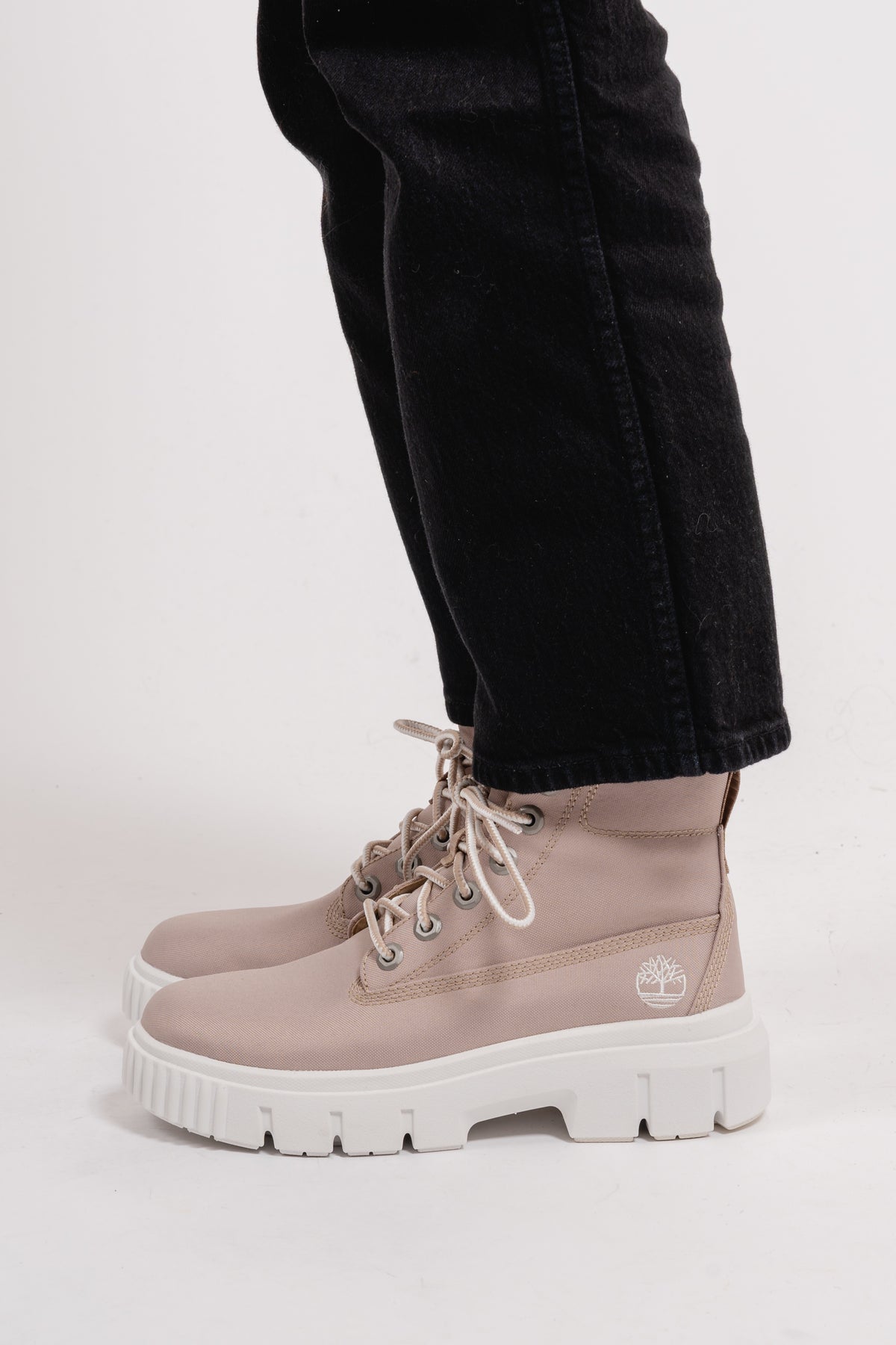 Greyfield Fabric Boot - Light Beige Canvas