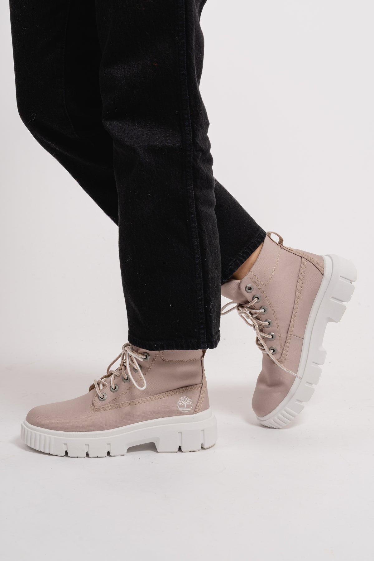 Greyfield Fabric Boot - Light Beige Canvas