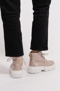 Greyfield Fabric Boot - Light Beige Canvas