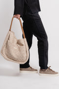 Day Linen Small Shopper - Whitecap Gray