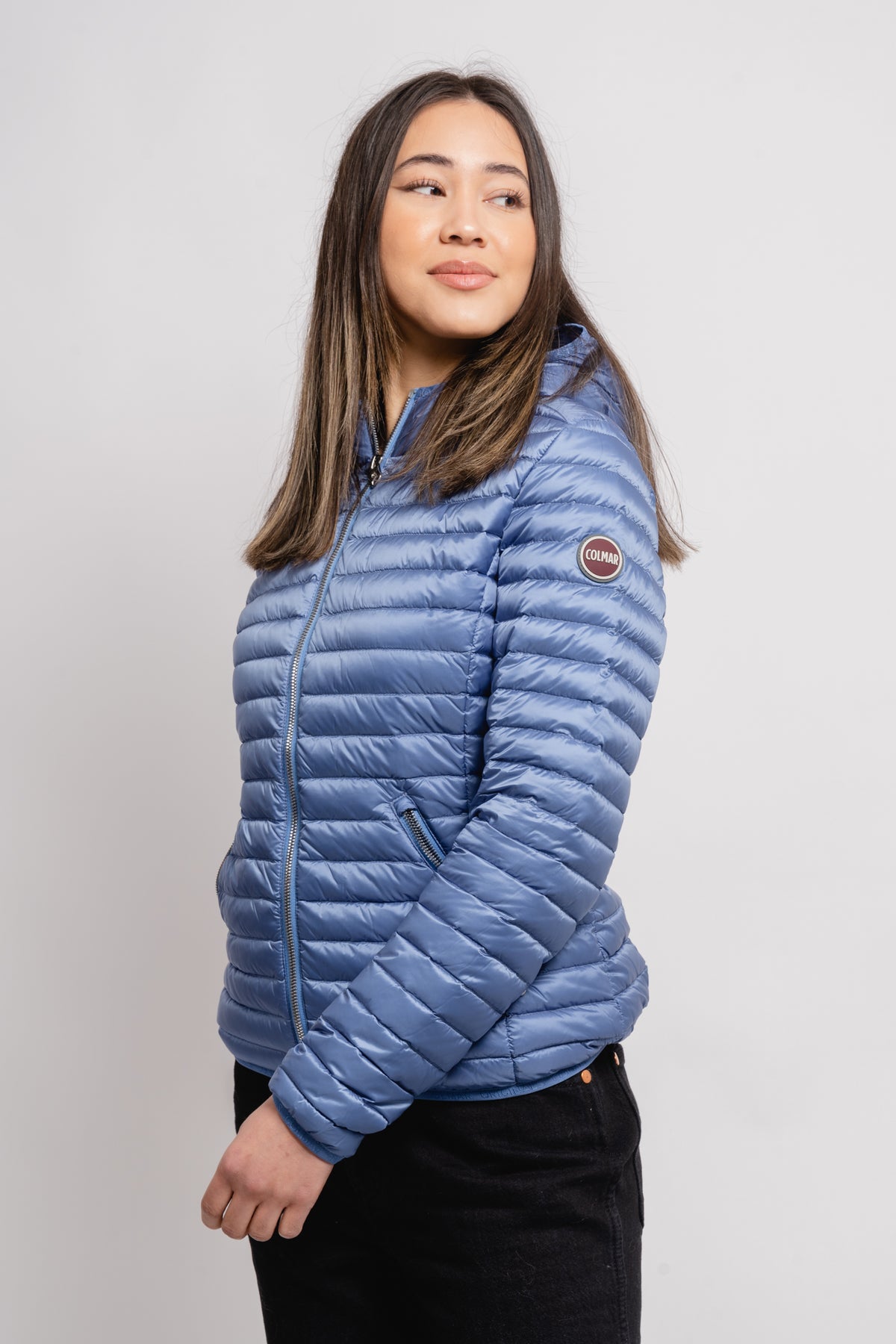 2224U Hooded Down Jacket - Cloudless