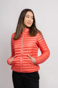 2224U Hooded Down Jacket - Spiced Coral