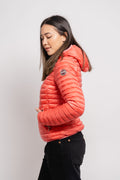 2224U Hooded Down Jacket - Spiced Coral