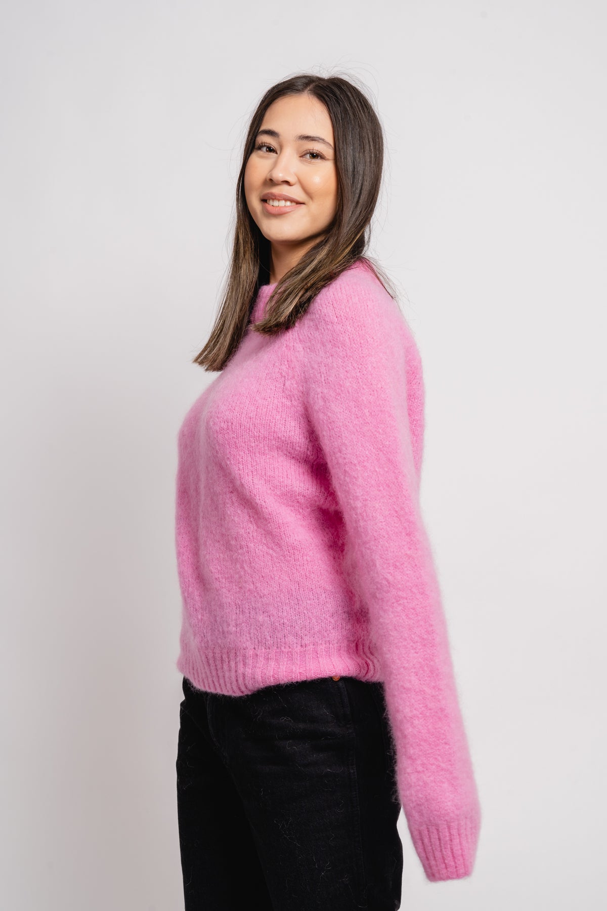 Monty Sweater Reb - Hot Pink