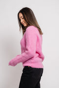 Monty Sweater Reb - Hot Pink