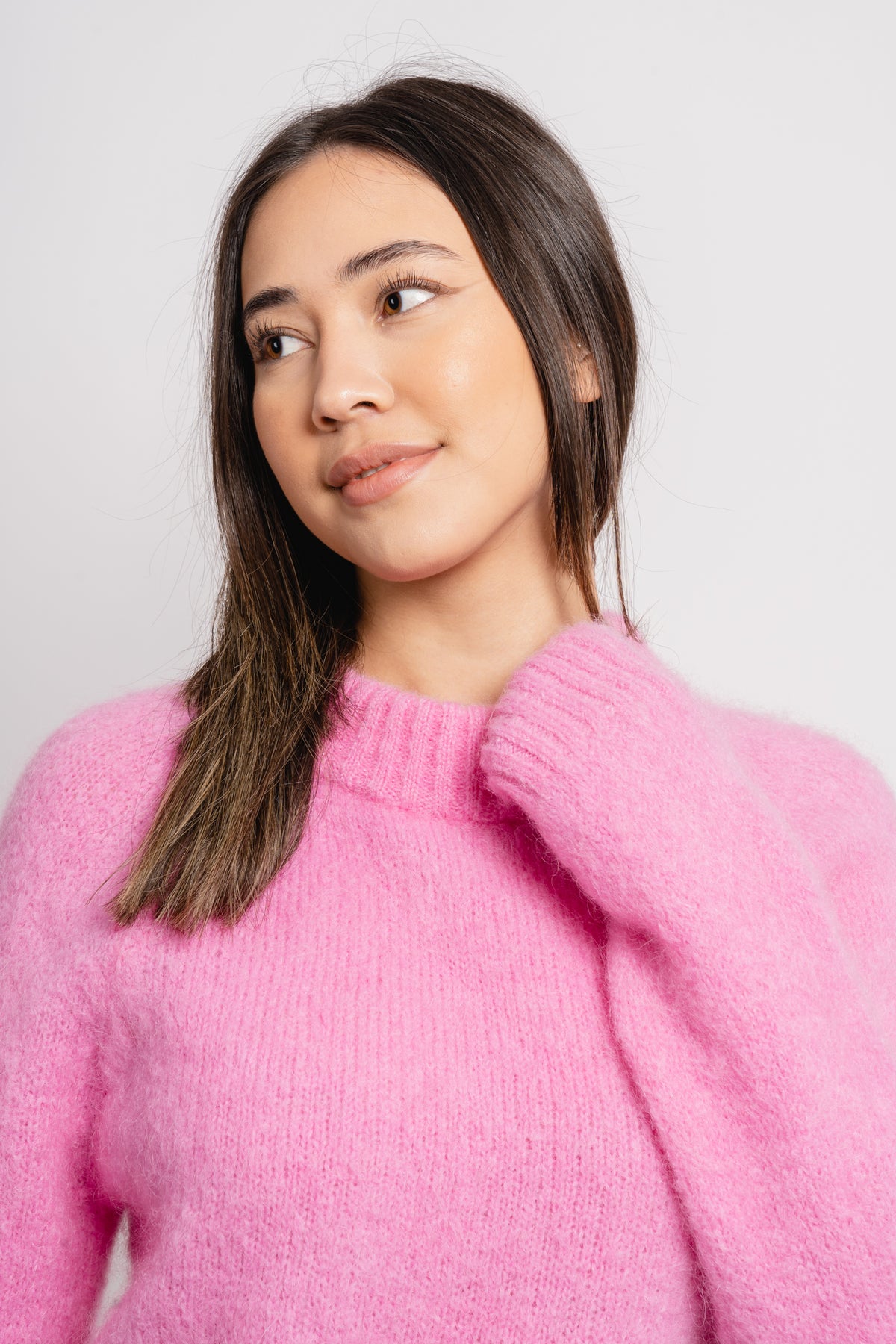 Monty Sweater Reb - Hot Pink