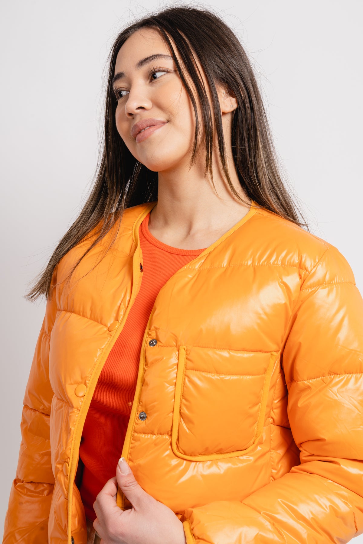 Bonnie Jacket - Orange