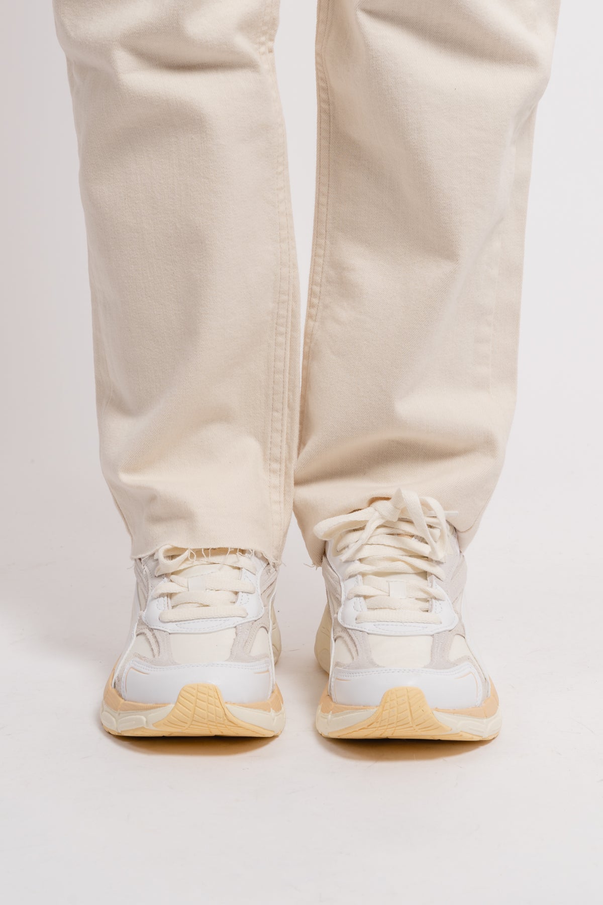 Teveris Nitro Thrifted Wns - White