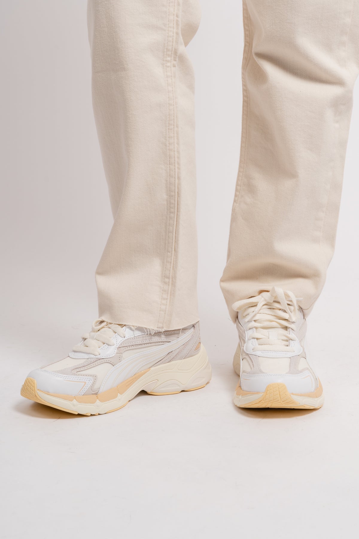 Teveris Nitro Thrifted Wns - White