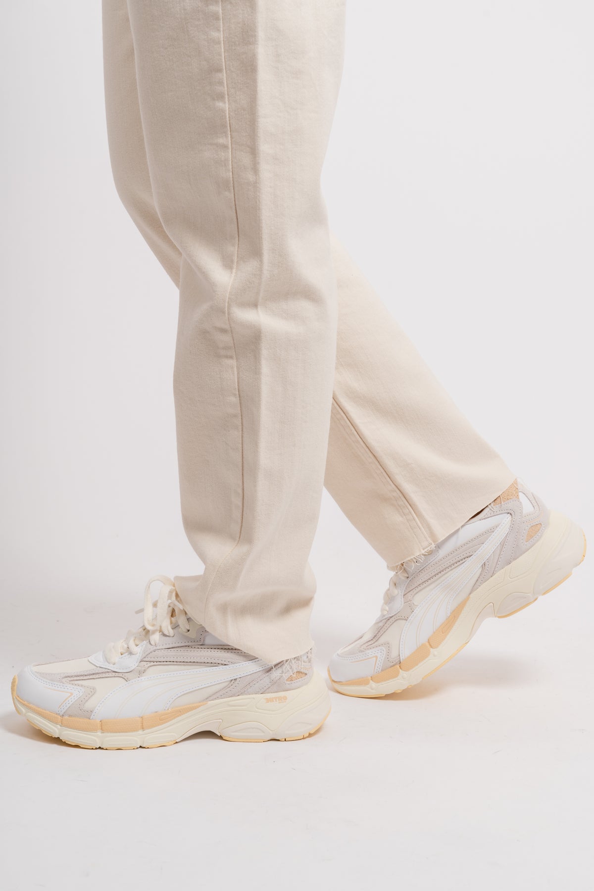 Teveris Nitro Thrifted Wns - White