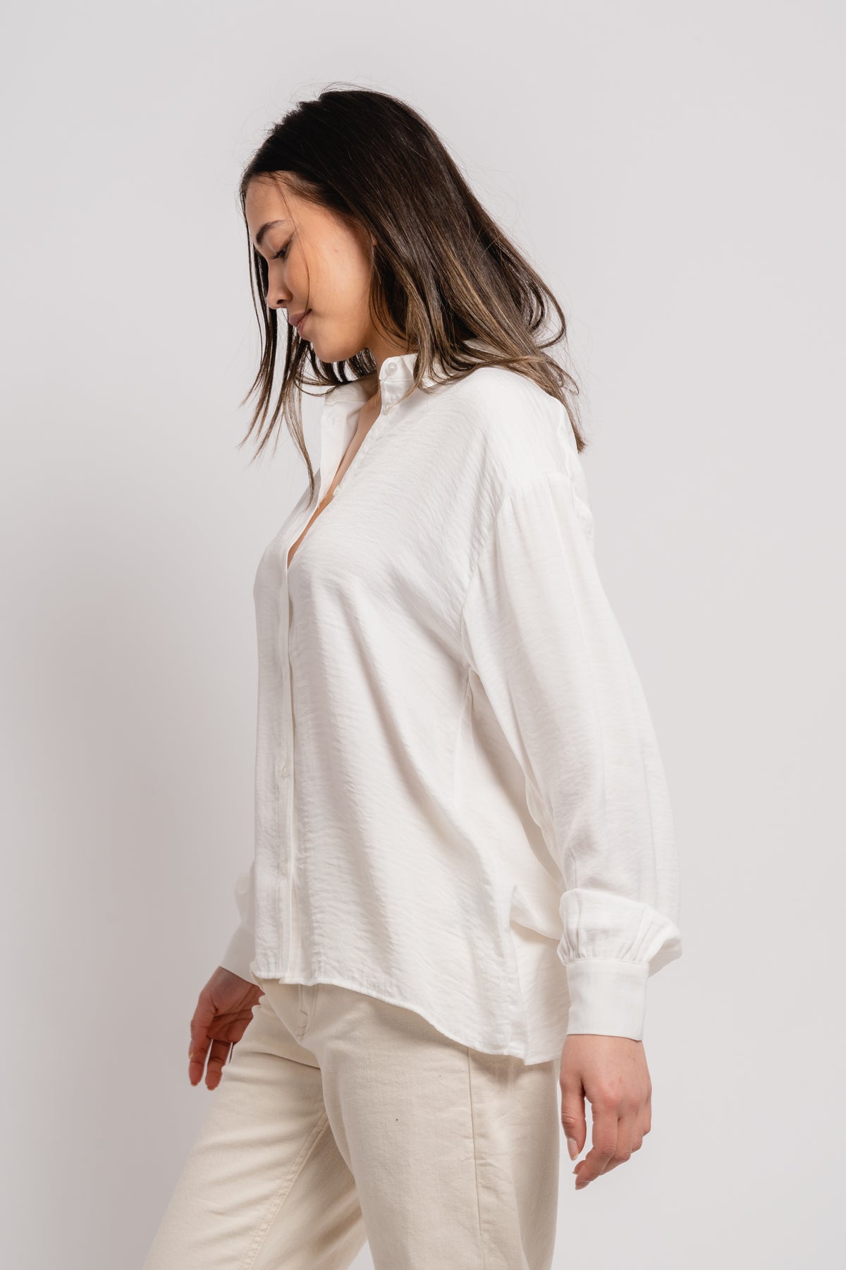 Stefana Maluca Shirt - Cloud White
