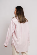 Oversized Fit Luxury Oxford Shirt - Light Pink