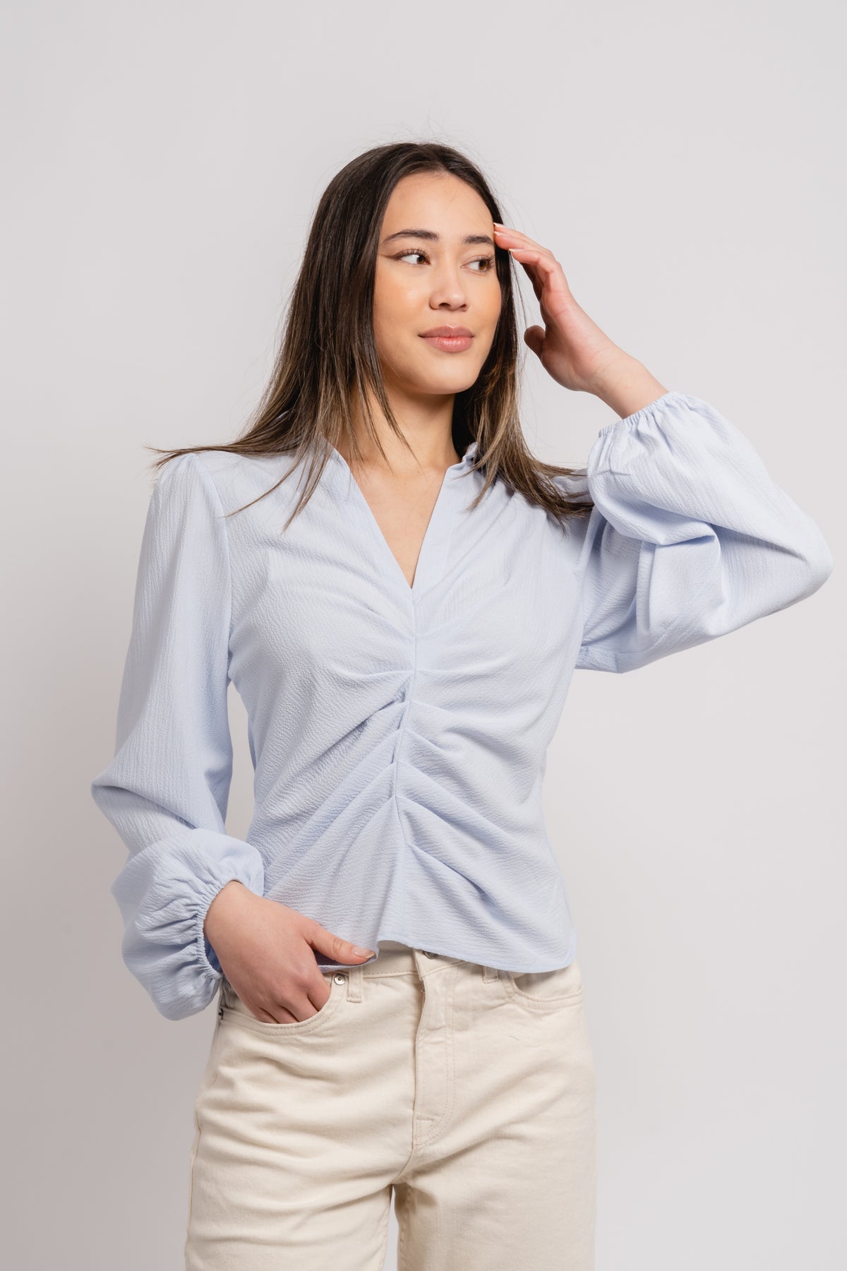 Mille Blouse - Light Blue