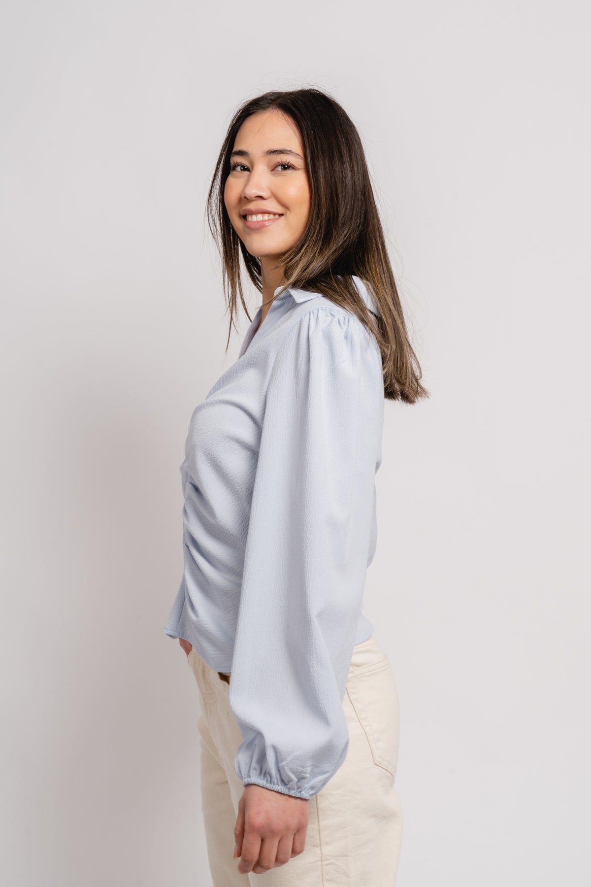 Mille Blouse - Light Blue