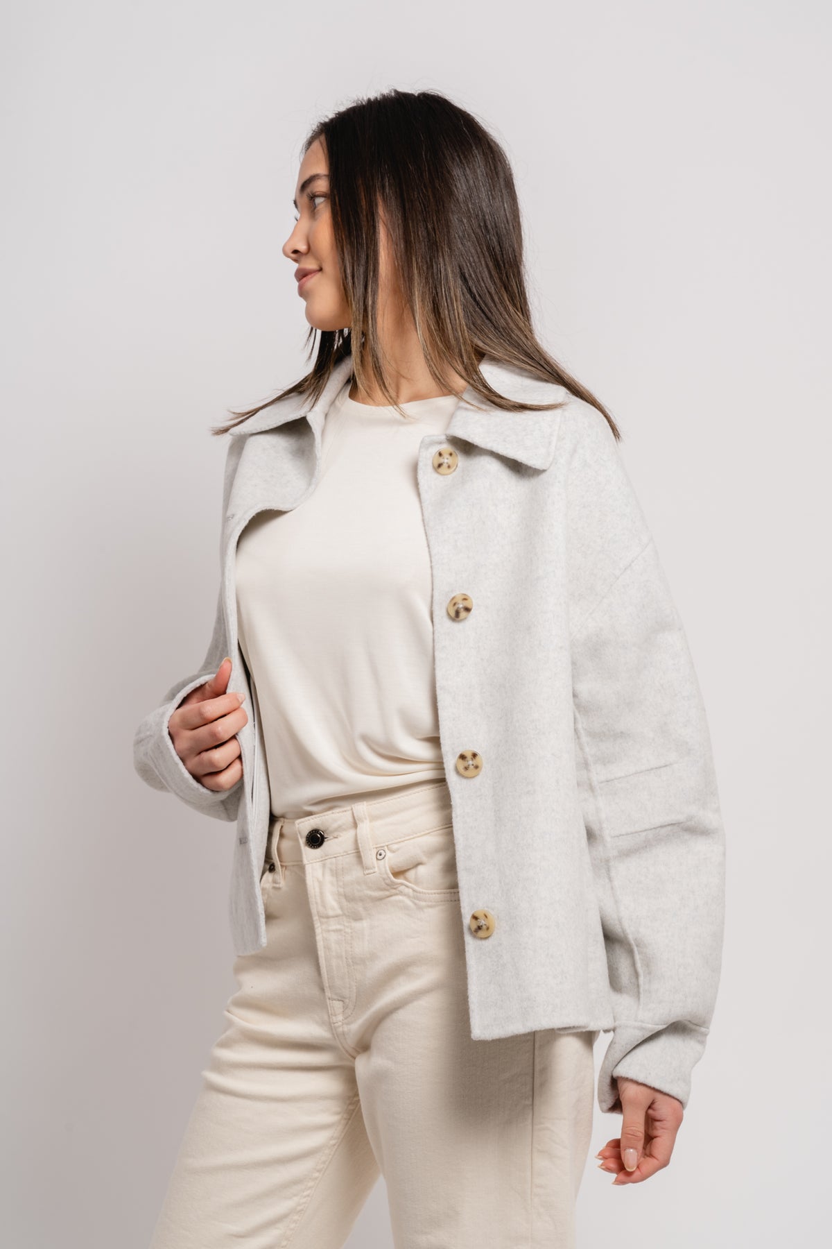 Owa 7 - Light Grey Melange