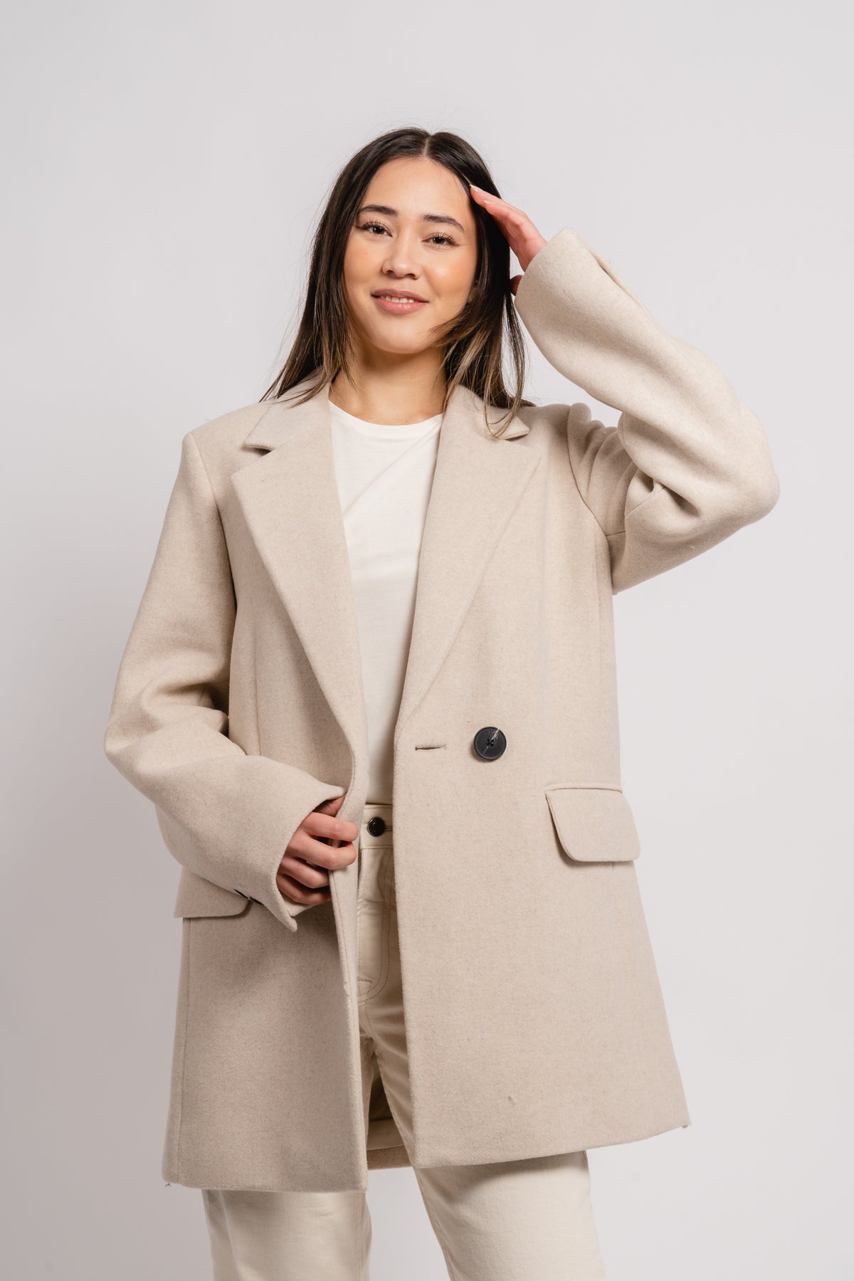 NainaIW Blazer - Ecru