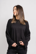 Dalinda Rachelle Pullover - Black
