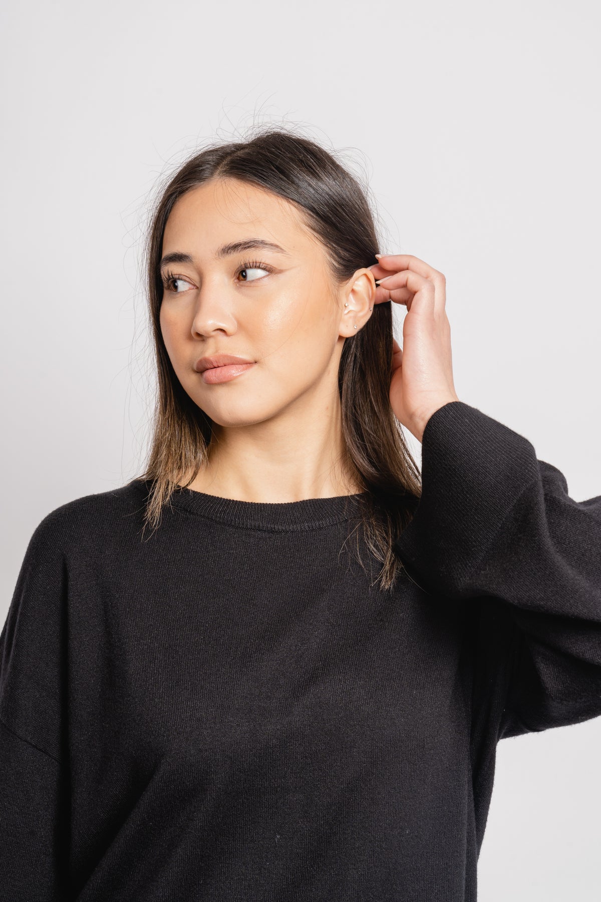 Dalinda Rachelle Pullover - Black