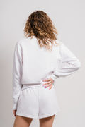 Saoirse Recycled Sweatshirt - White